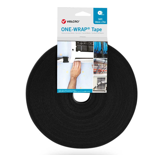 Fire Retardant ONE-WRAP VELCRO® Brand Tape: 25m Roll