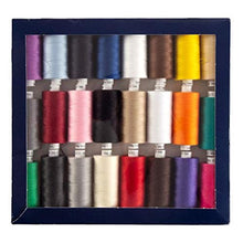 Load image into Gallery viewer, Coats Moon Assorted 120s Sewing Machine Polyester Thread Cotton 1000 Yards
