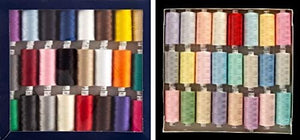 Coats Moon Assorted 120s Sewing Machine Polyester Thread Cotton 1000 Yards